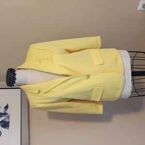Lemon yellow Blazer Jacket L